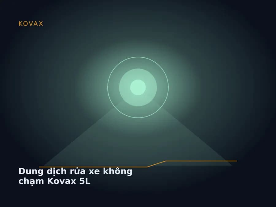 Dung dịch rửa xe không chạm Kovax 5L