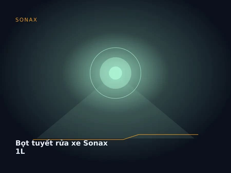 Bọt tuyết rửa xe Sonax 1L