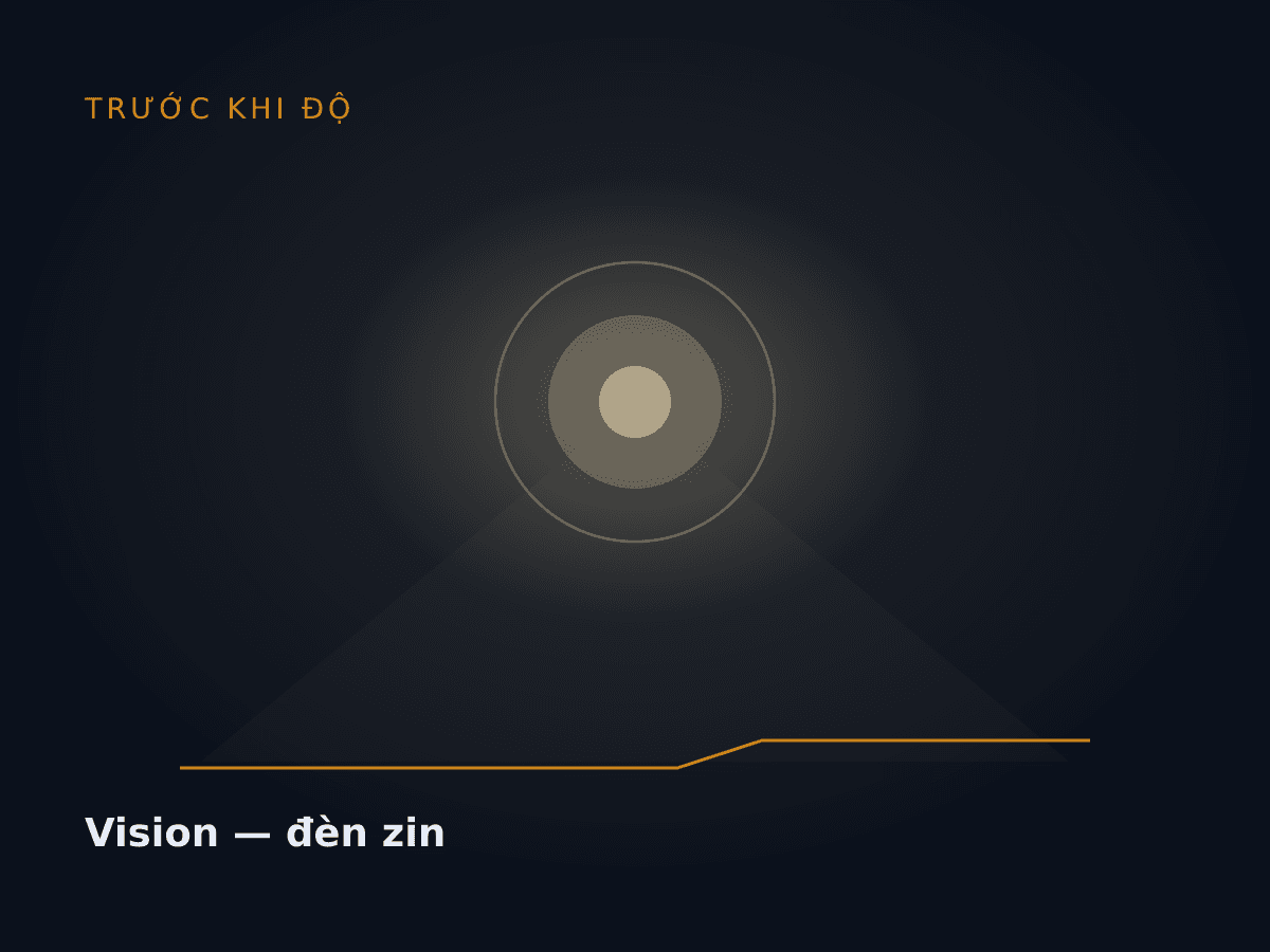 Vision — đèn zin