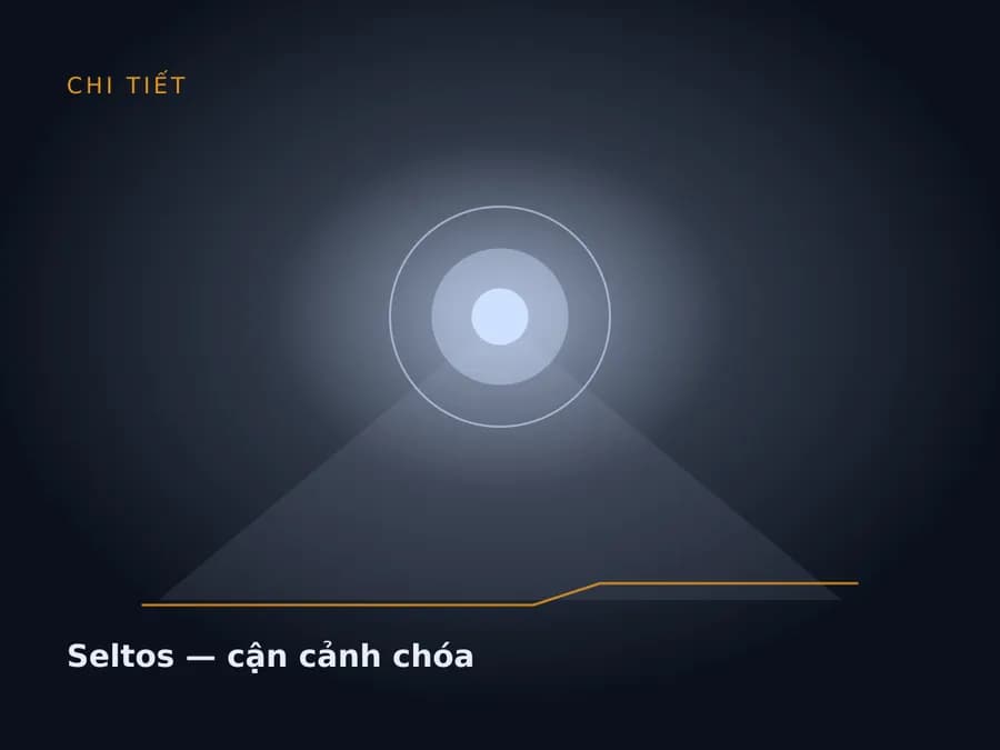 Seltos — cận cảnh chóa