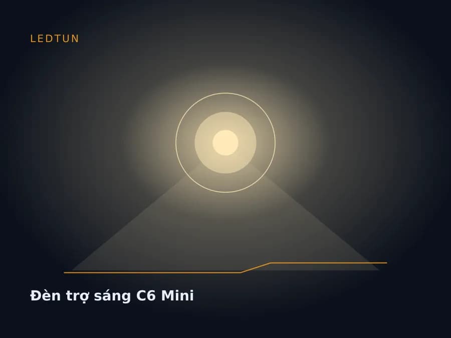 Đèn trợ sáng C6 Mini