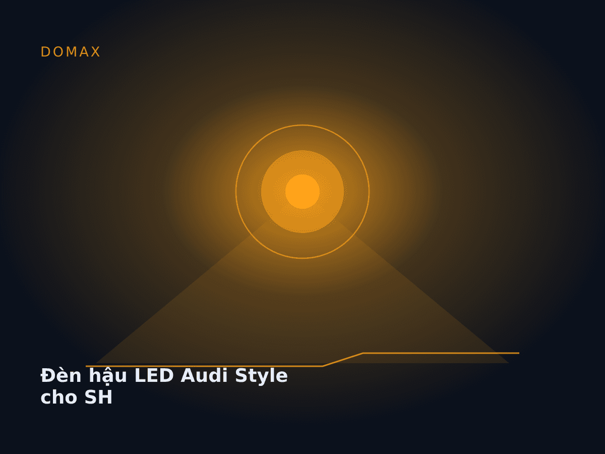 Đèn hậu LED Audi Style cho SH