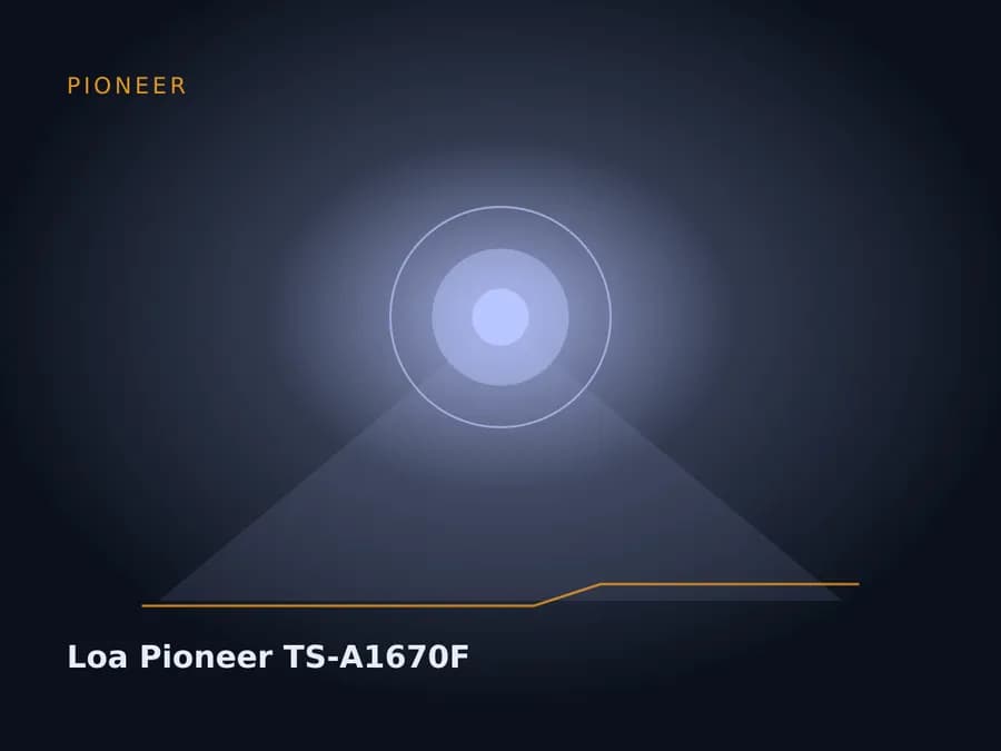 Loa Pioneer TS-A1670F
