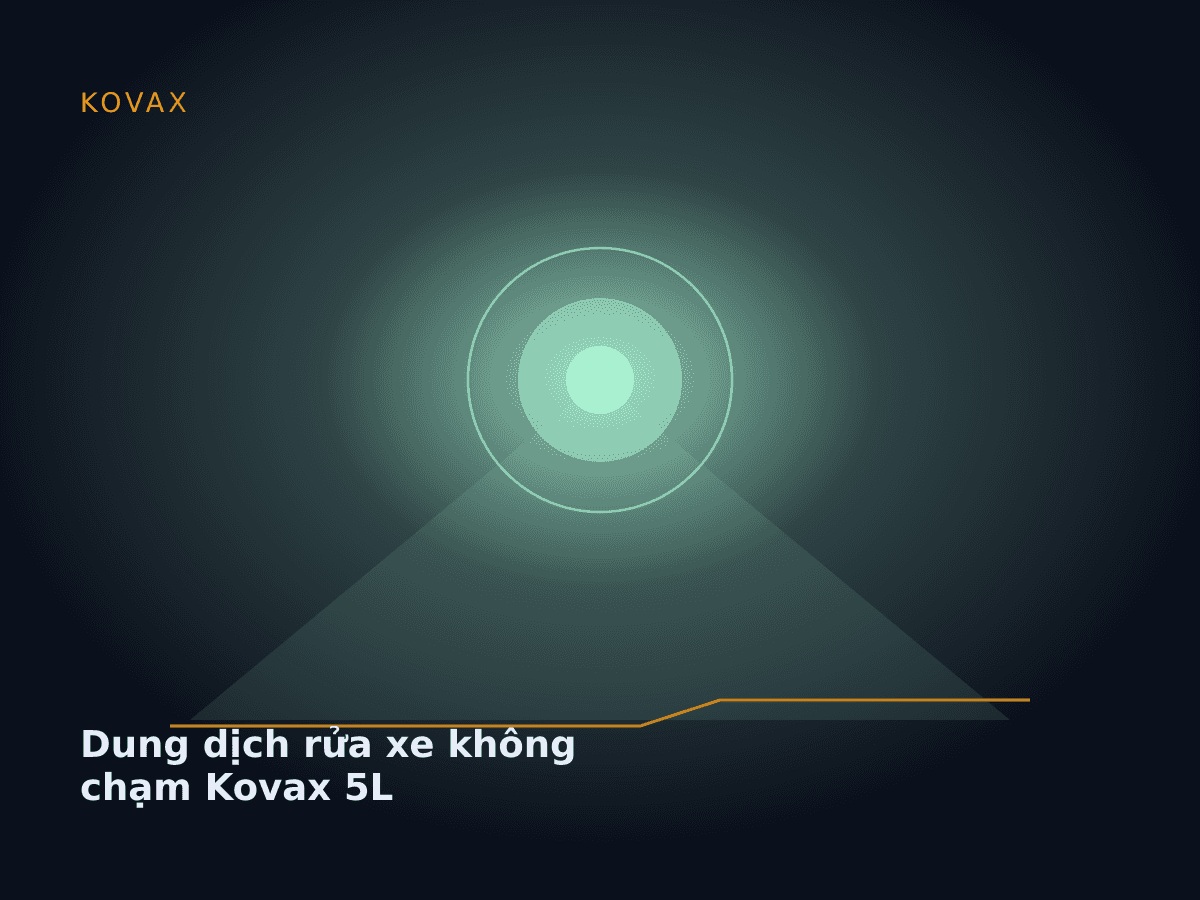 Dung dịch rửa xe không chạm Kovax 5L