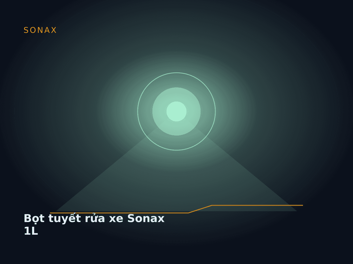 Bọt tuyết rửa xe Sonax 1L